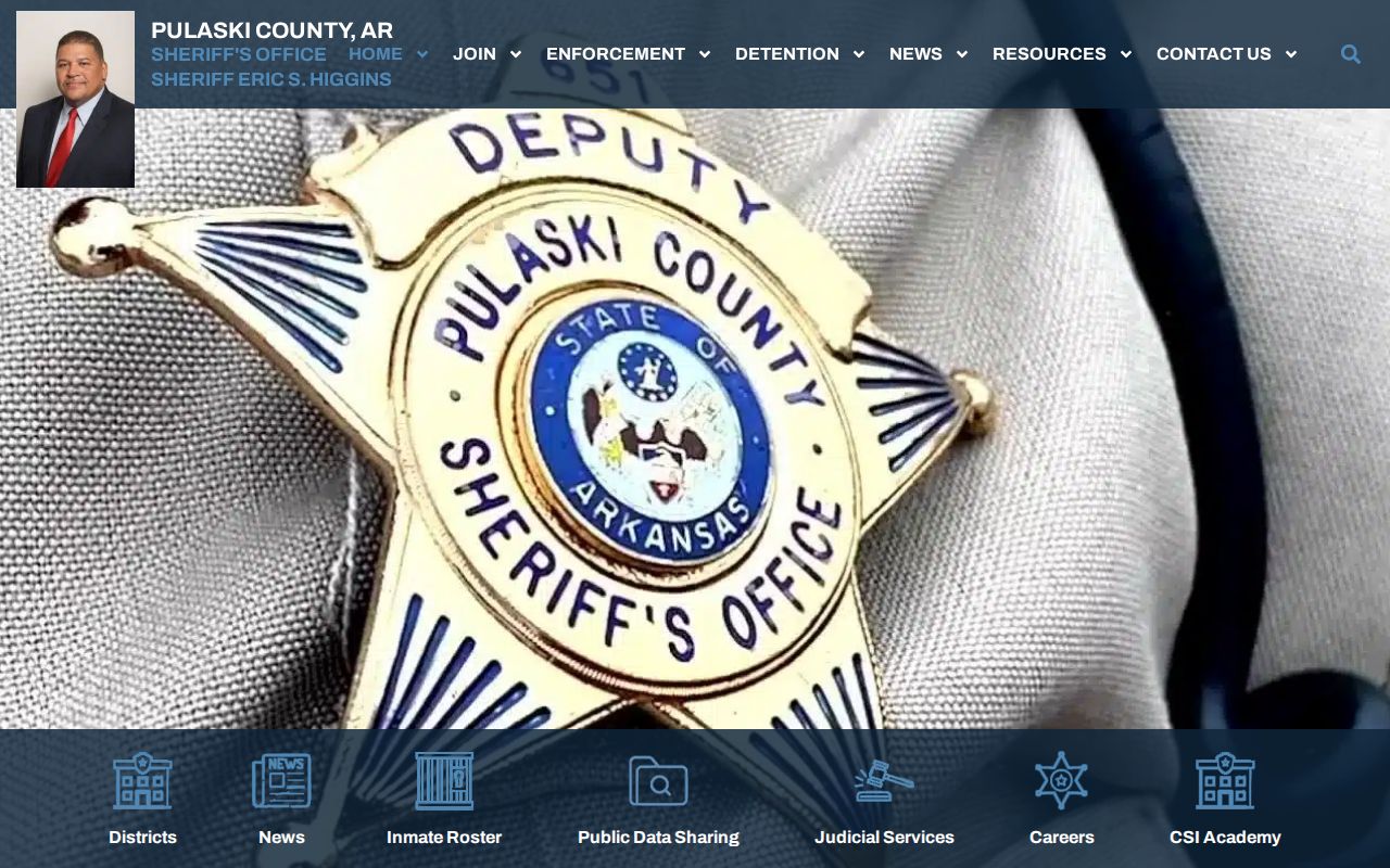 Pulaski County warrant records sheriff office website